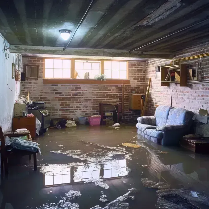 Flooded Basement Cleanup in Martin, SD